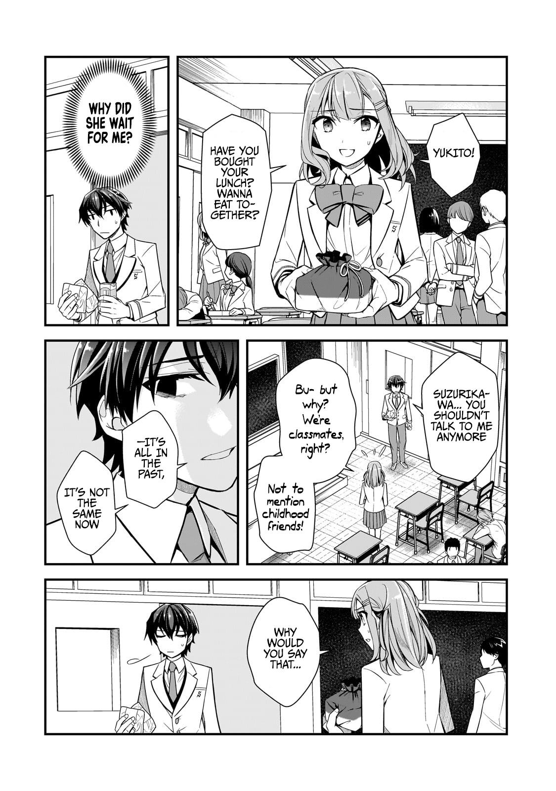 Ore ni Trauma wo Ataeta Joshi-tachi ga Chirachira Mitekuru kedo, Zannen desu ga Teokure desu Chap 2 - Next Chap 3
