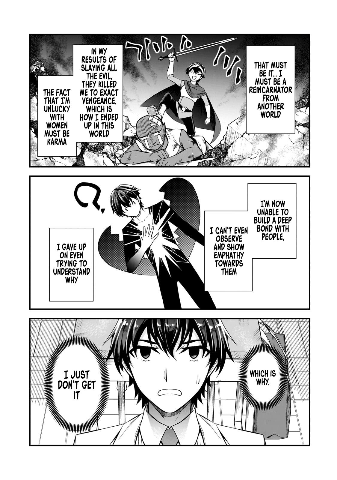 Ore ni Trauma wo Ataeta Joshi-tachi ga Chirachira Mitekuru kedo, Zannen desu ga Teokure desu Chap 2 - Next Chap 3