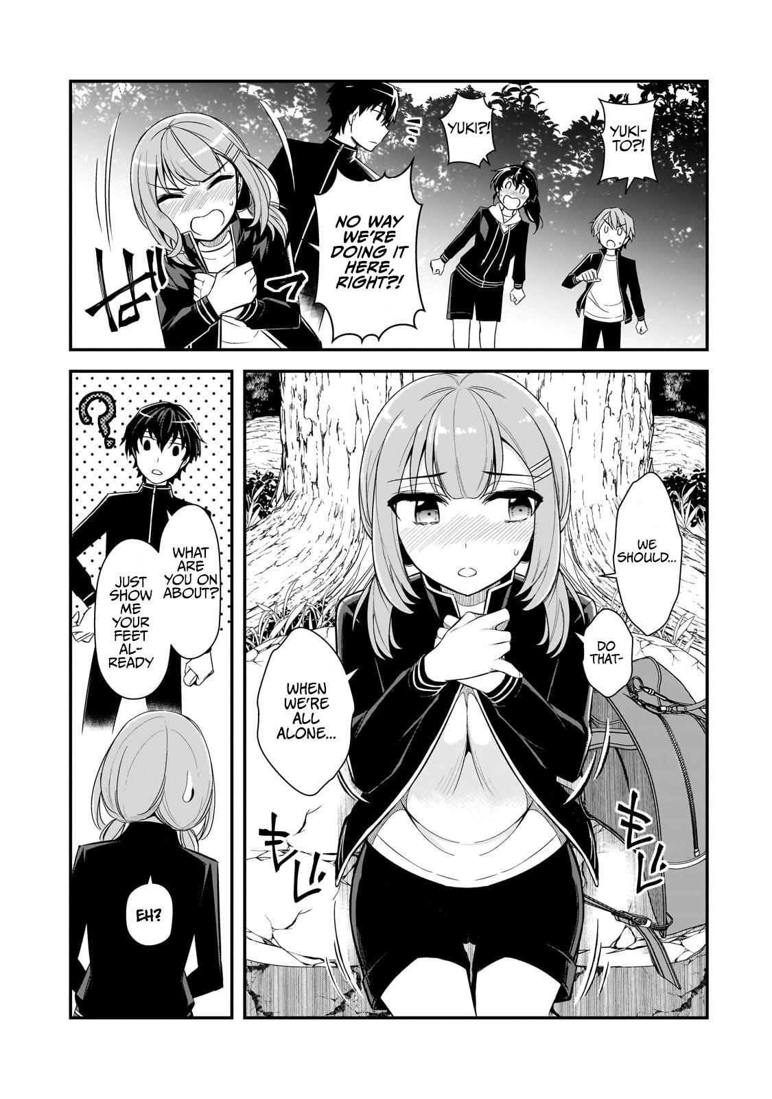 Ore ni Trauma wo Ataeta Joshi-tachi ga Chirachira Mitekuru kedo, Zannen desu ga Teokure desu Chap 3 - Next Chap 4