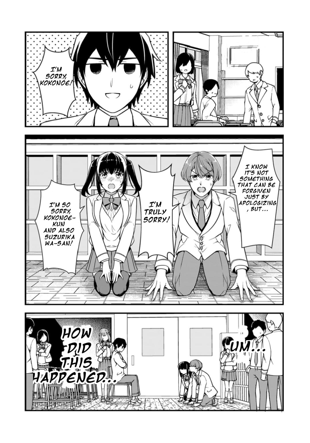 Ore ni Trauma wo Ataeta Joshi-tachi ga Chirachira Mitekuru kedo, Zannen desu ga Teokure desu Chap 14.1 - Next Chap 15.1