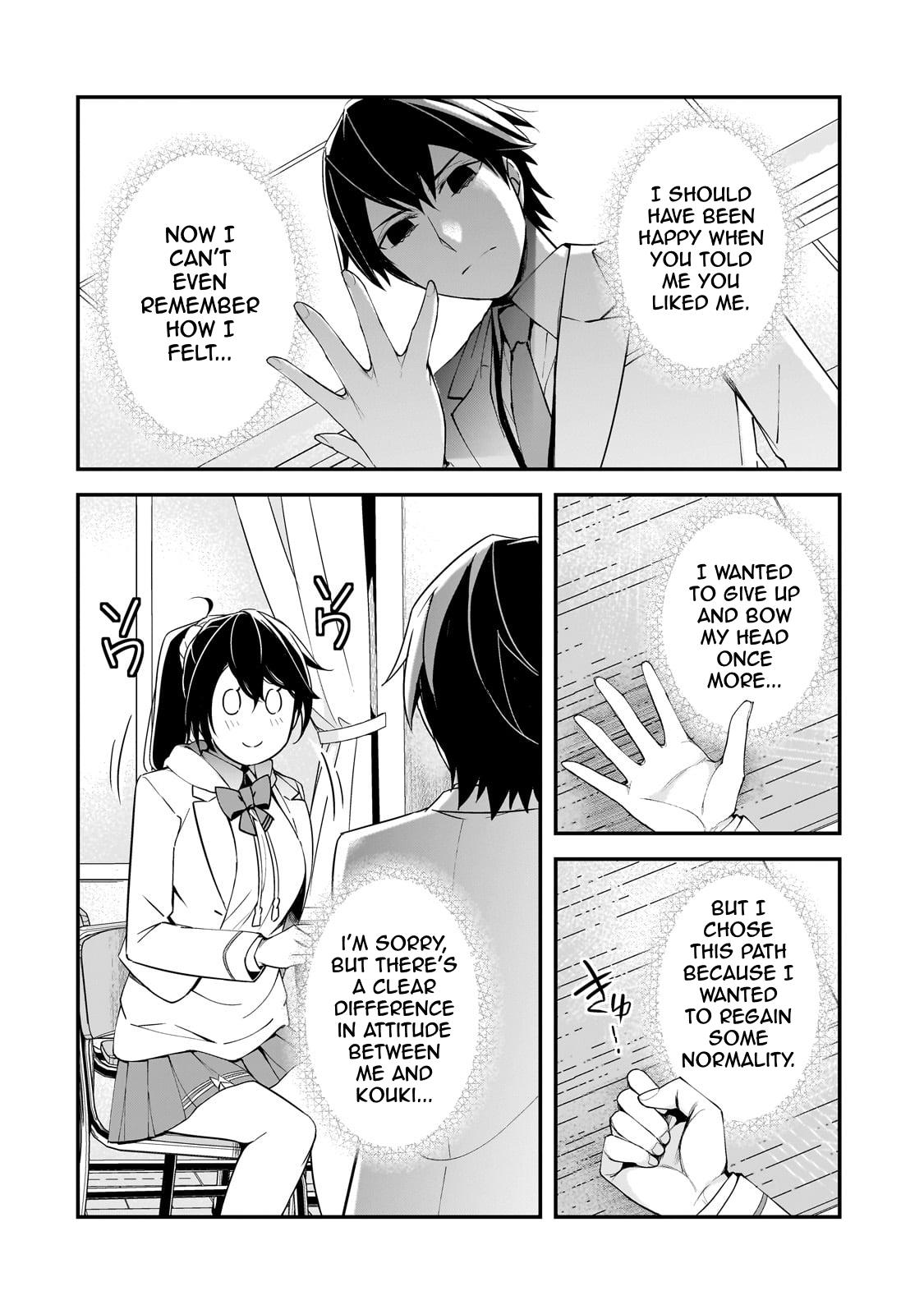 Ore ni Trauma wo Ataeta Joshi-tachi ga Chirachira Mitekuru kedo, Zannen desu ga Teokure desu Chap 16 - Next Chap 17