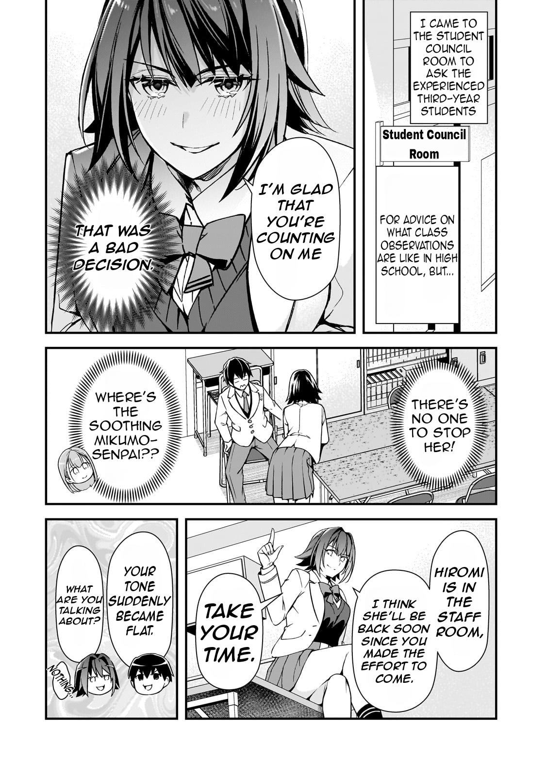 Ore ni Trauma wo Ataeta Joshi-tachi ga Chirachira Mitekuru kedo, Zannen desu ga Teokure desu Chap 18 - Next Chap 19