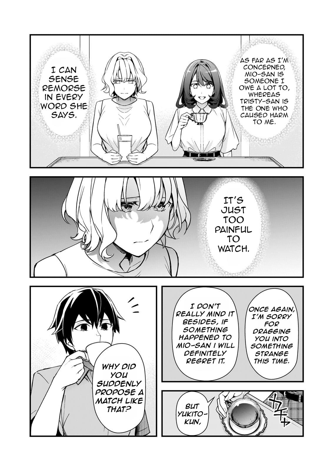 Ore ni Trauma wo Ataeta Joshi-tachi ga Chirachira Mitekuru kedo, Zannen desu ga Teokure desu Chap 19 - Next Chap 20