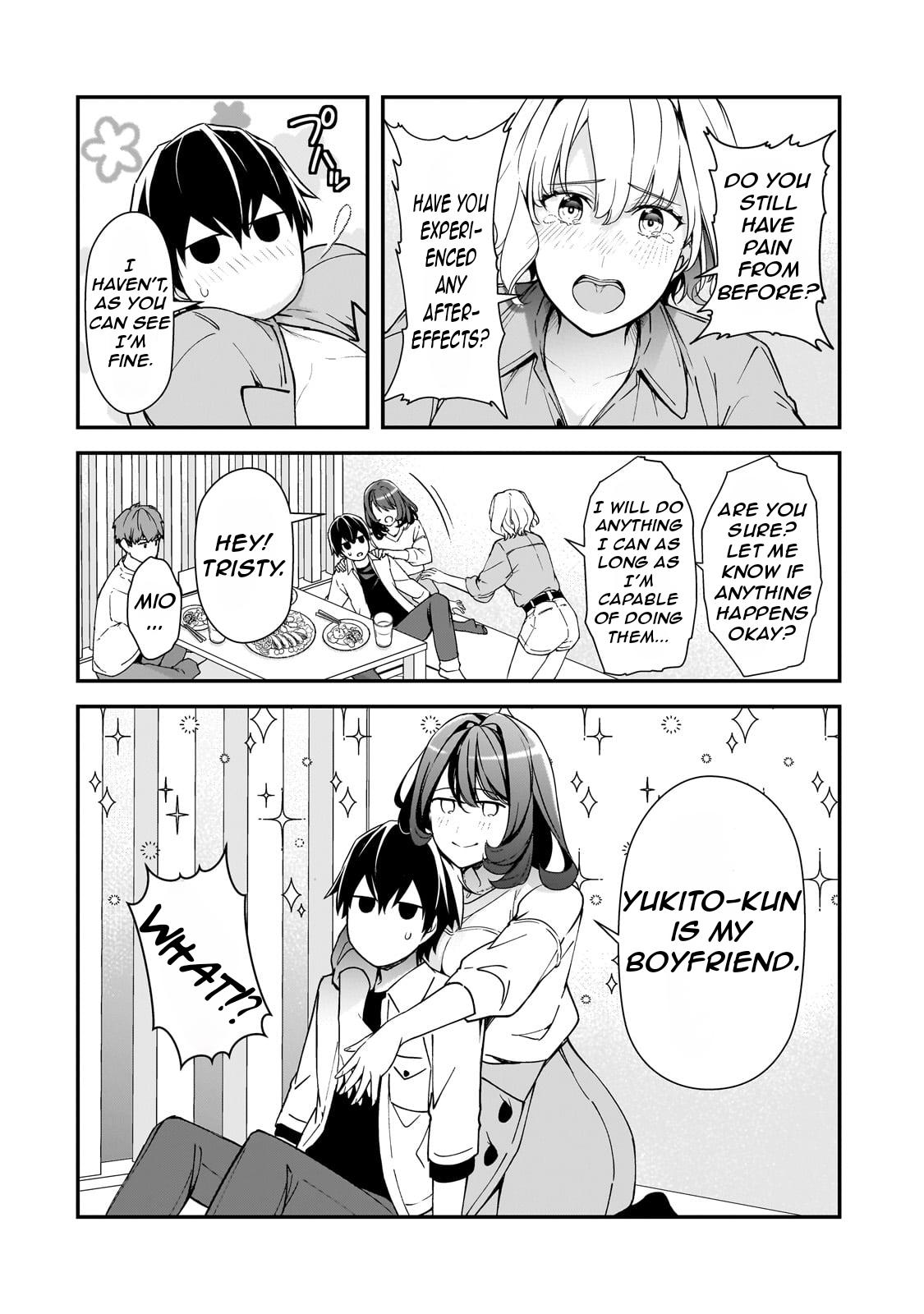 Ore ni Trauma wo Ataeta Joshi-tachi ga Chirachira Mitekuru kedo, Zannen desu ga Teokure desu Chap 19 - Next Chap 20