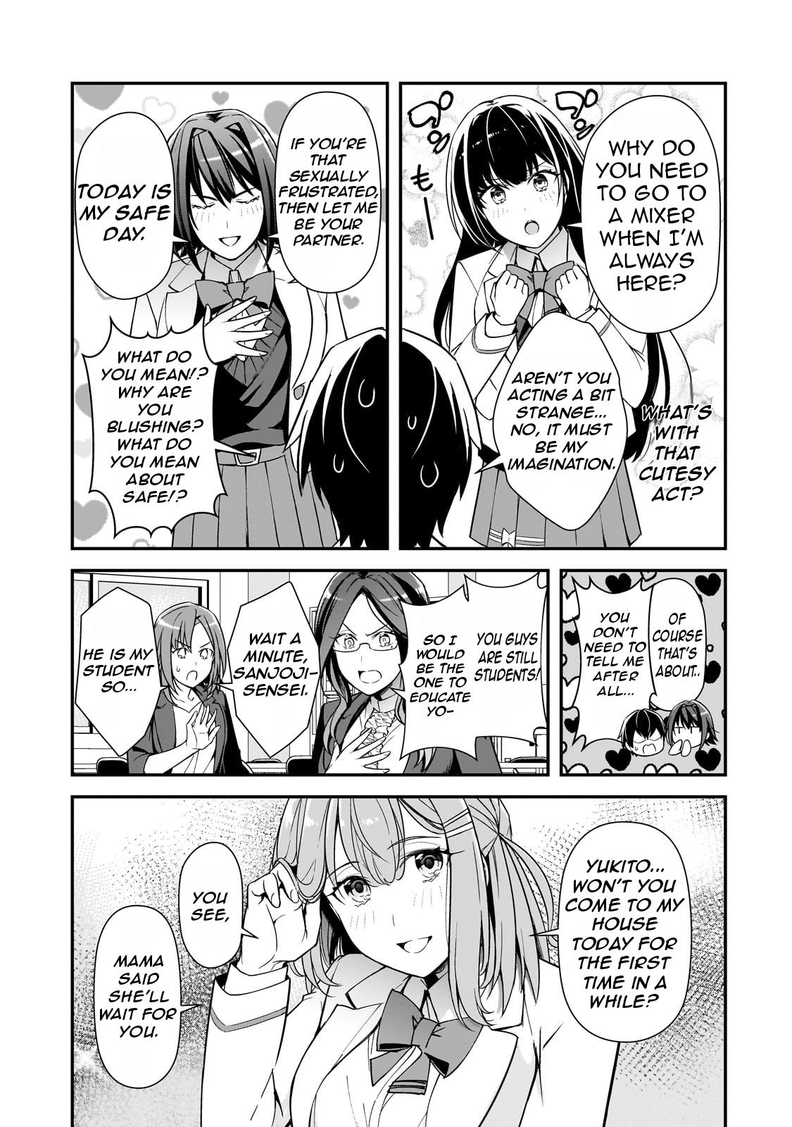 Ore ni Trauma wo Ataeta Joshi-tachi ga Chirachira Mitekuru kedo, Zannen desu ga Teokure desu Chap 19 - Next Chap 20