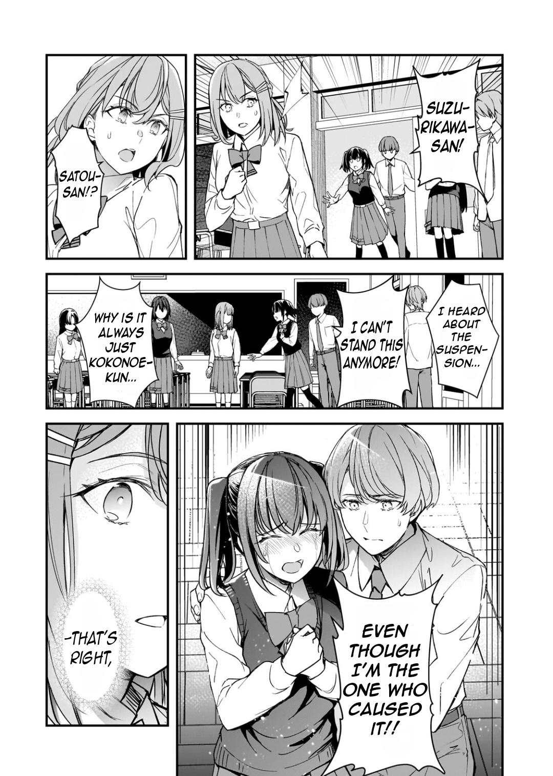 Ore ni Trauma wo Ataeta Joshi-tachi ga Chirachira Mitekuru kedo, Zannen desu ga Teokure desu Chap 24.2 - Next Chap 25.2