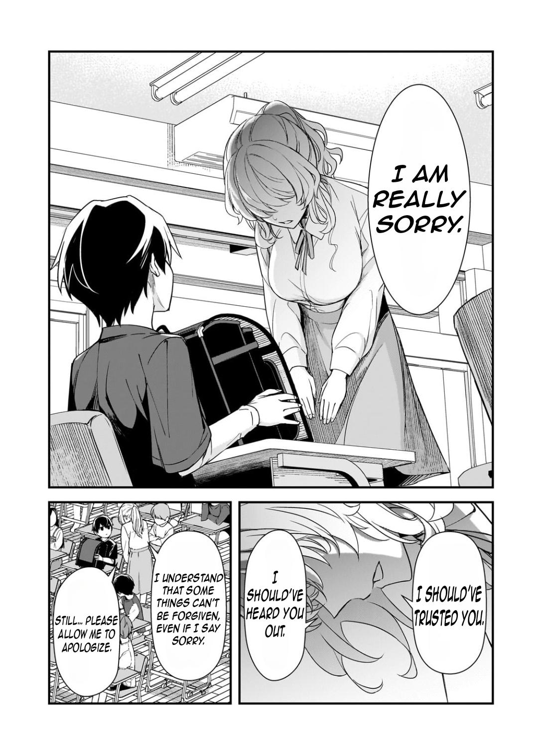 Ore ni Trauma wo Ataeta Joshi-tachi ga Chirachira Mitekuru kedo, Zannen desu ga Teokure desu Chap 26.3 - Next Chap 27.3