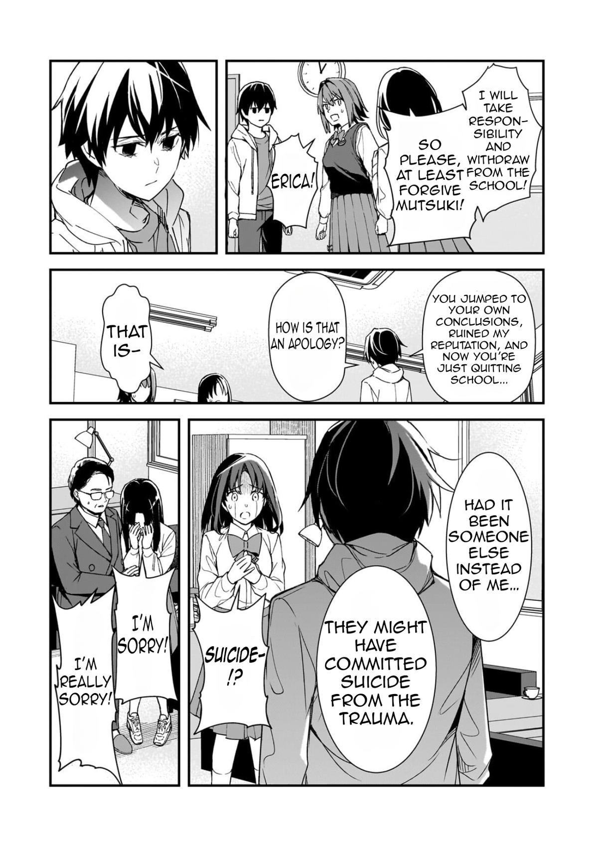 Ore ni Trauma wo Ataeta Joshi-tachi ga Chirachira Mitekuru kedo, Zannen desu ga Teokure desu Chap 28.2 - Next Chap 29.2