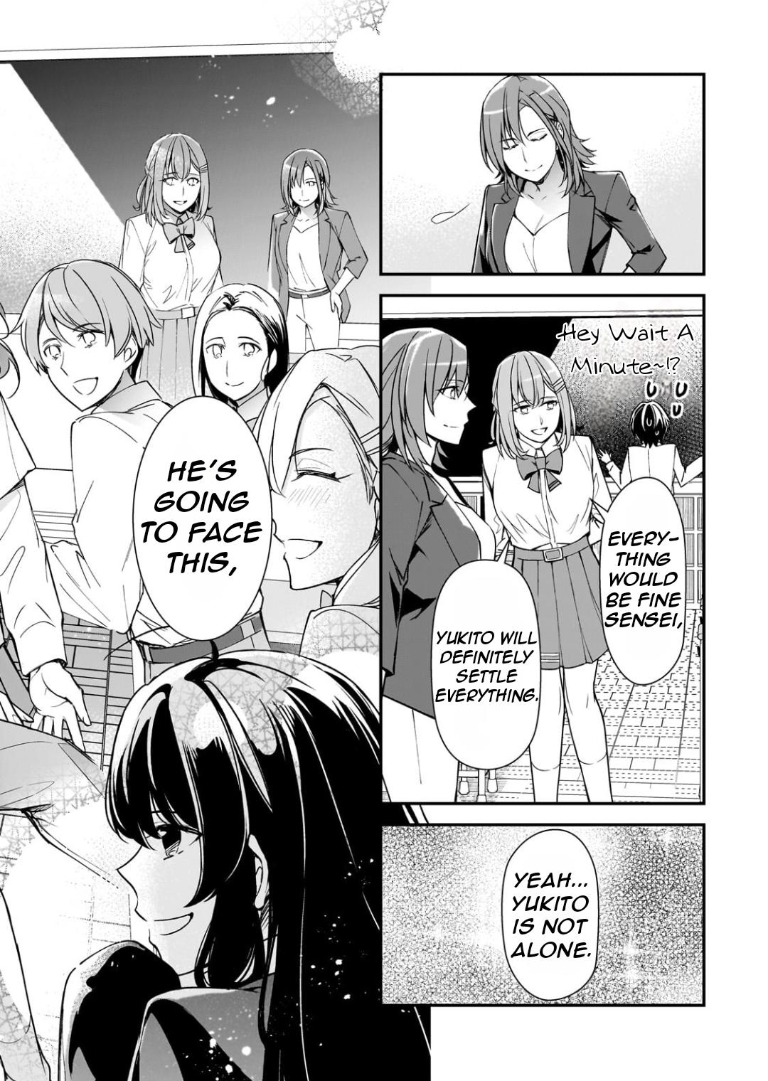 Ore ni Trauma wo Ataeta Joshi-tachi ga Chirachira Mitekuru kedo, Zannen desu ga Teokure desu Chap 22.3 - Next Chap 23.3