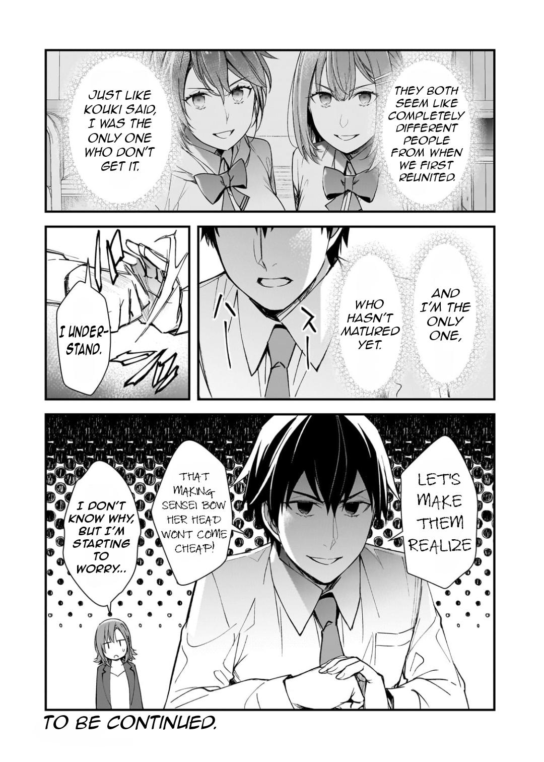 Ore ni Trauma wo Ataeta Joshi-tachi ga Chirachira Mitekuru kedo, Zannen desu ga Teokure desu Chap 22.3 - Next Chap 23.3