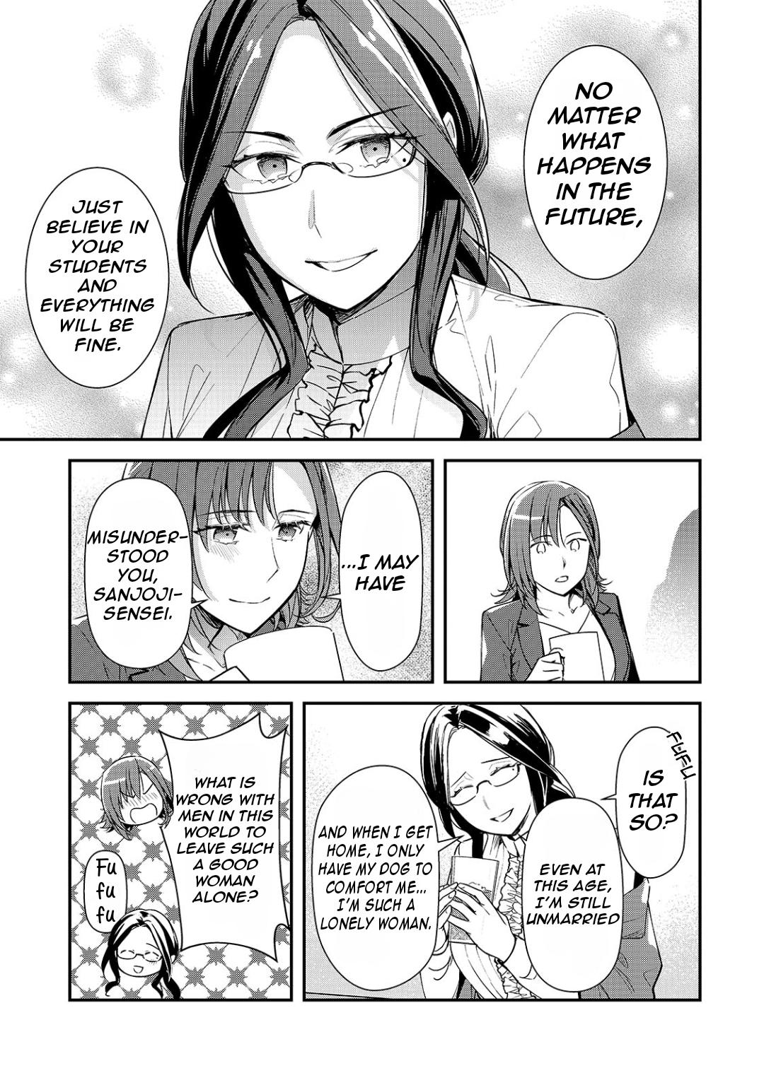 Ore ni Trauma wo Ataeta Joshi-tachi ga Chirachira Mitekuru kedo, Zannen desu ga Teokure desu Chap 22.1 - Next Chap 23.1