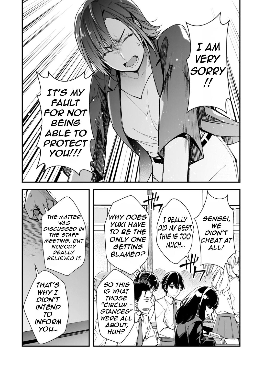 Ore ni Trauma wo Ataeta Joshi-tachi ga Chirachira Mitekuru kedo, Zannen desu ga Teokure desu Chap 22.2 - Next Chap 23.2