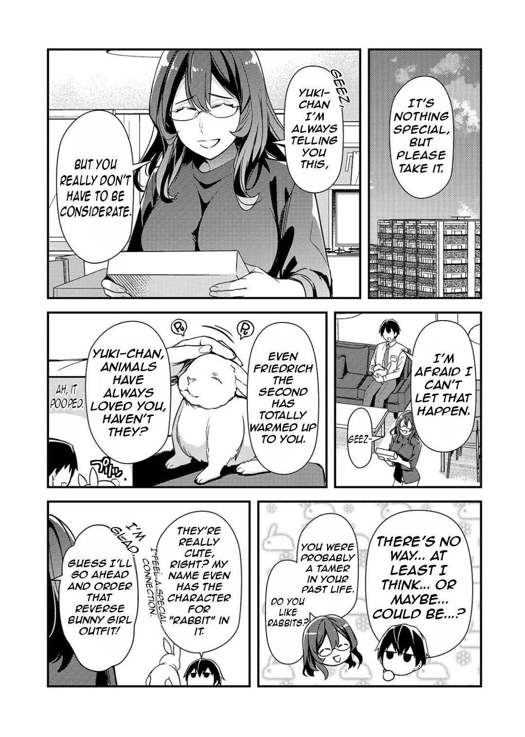 Ore ni Trauma wo Ataeta Joshi-tachi ga Chirachira Mitekuru kedo, Zannen desu ga Teokure desu Chap 23.1 - Next Chap 24.1