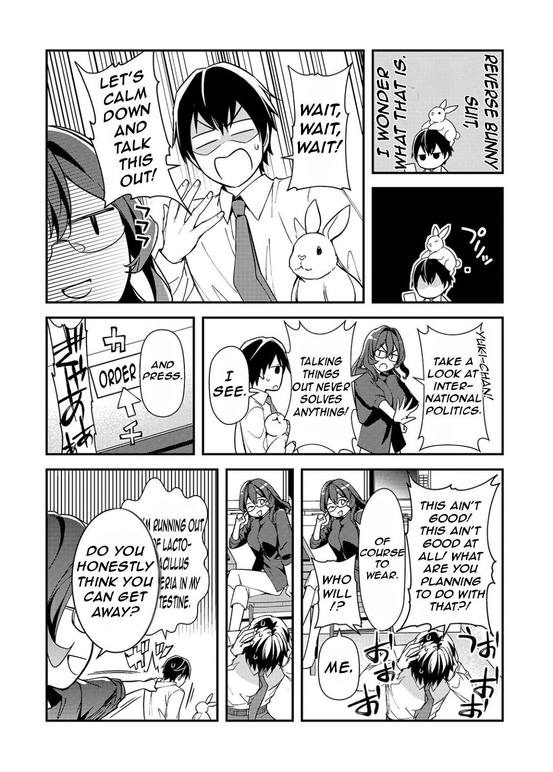 Ore ni Trauma wo Ataeta Joshi-tachi ga Chirachira Mitekuru kedo, Zannen desu ga Teokure desu Chap 23.1 - Next Chap 24.1