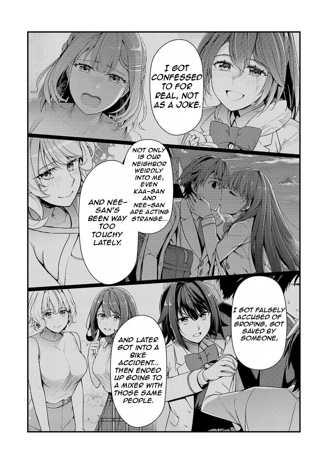 Ore ni Trauma wo Ataeta Joshi-tachi ga Chirachira Mitekuru kedo, Zannen desu ga Teokure desu Chap 23.1 - Next Chap 24.1