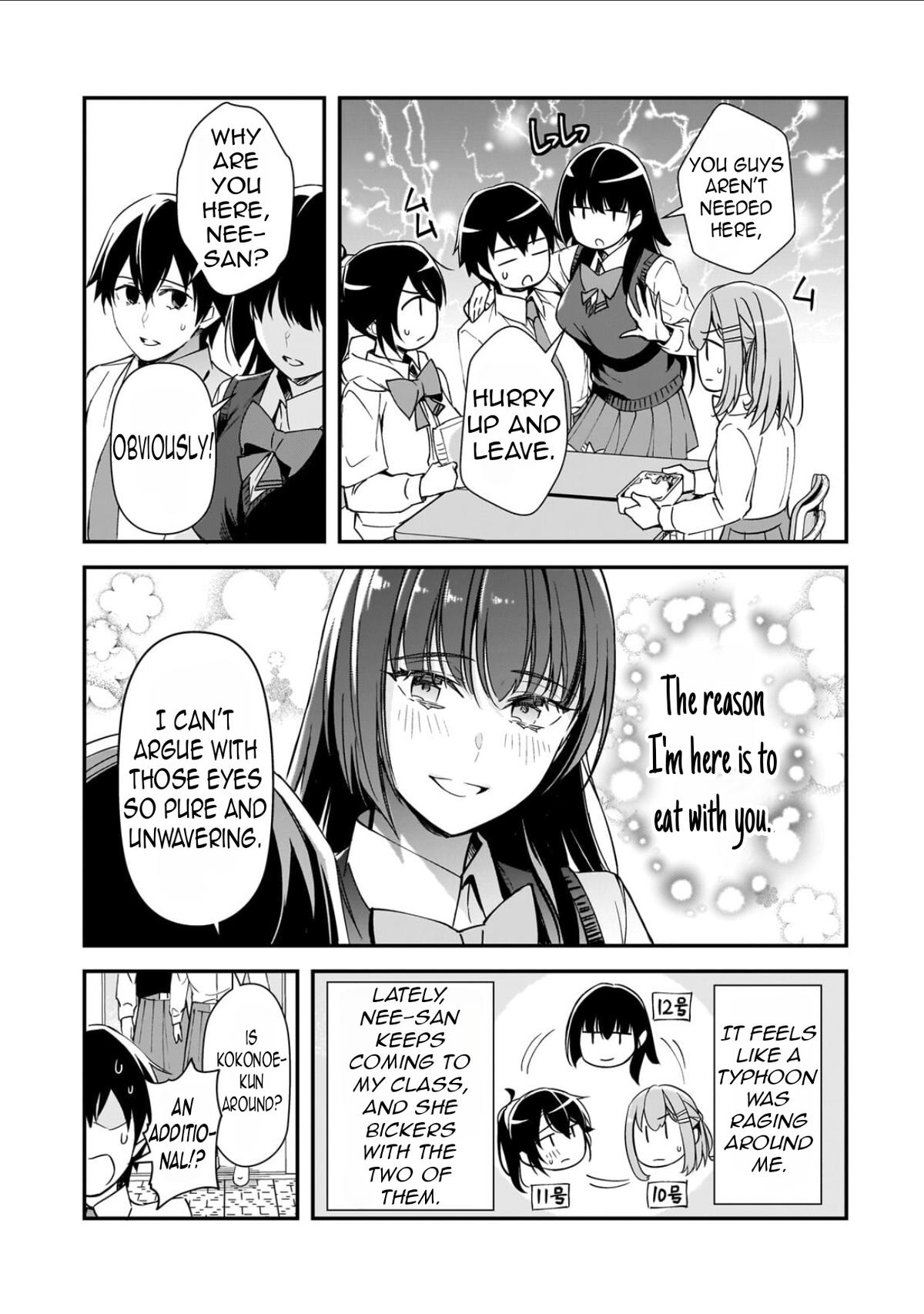 Ore ni Trauma wo Ataeta Joshi-tachi ga Chirachira Mitekuru kedo, Zannen desu ga Teokure desu Chap 30.1 - Next Chap 31.1