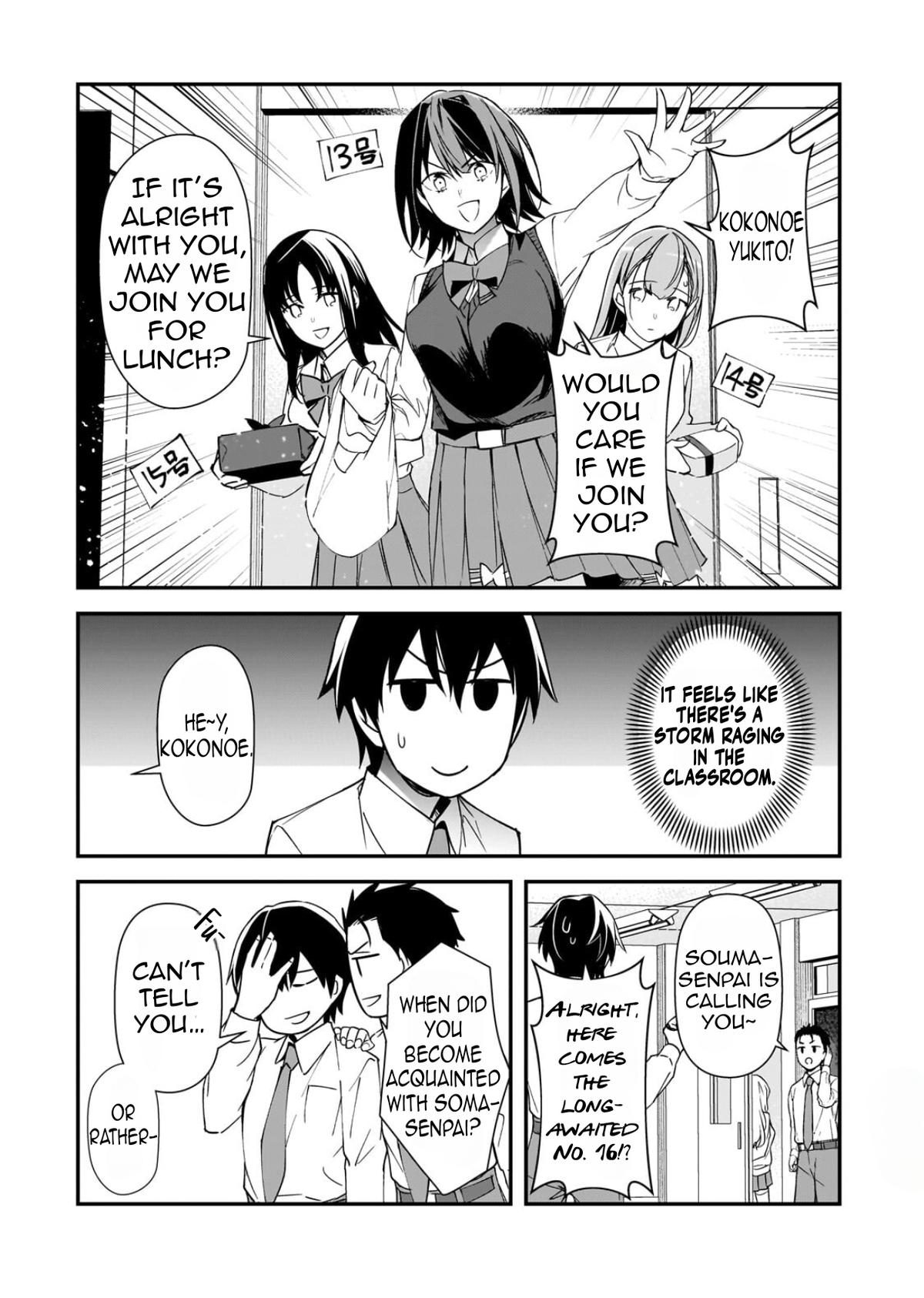 Ore ni Trauma wo Ataeta Joshi-tachi ga Chirachira Mitekuru kedo, Zannen desu ga Teokure desu Chap 30.2 - Next Chap 31.2