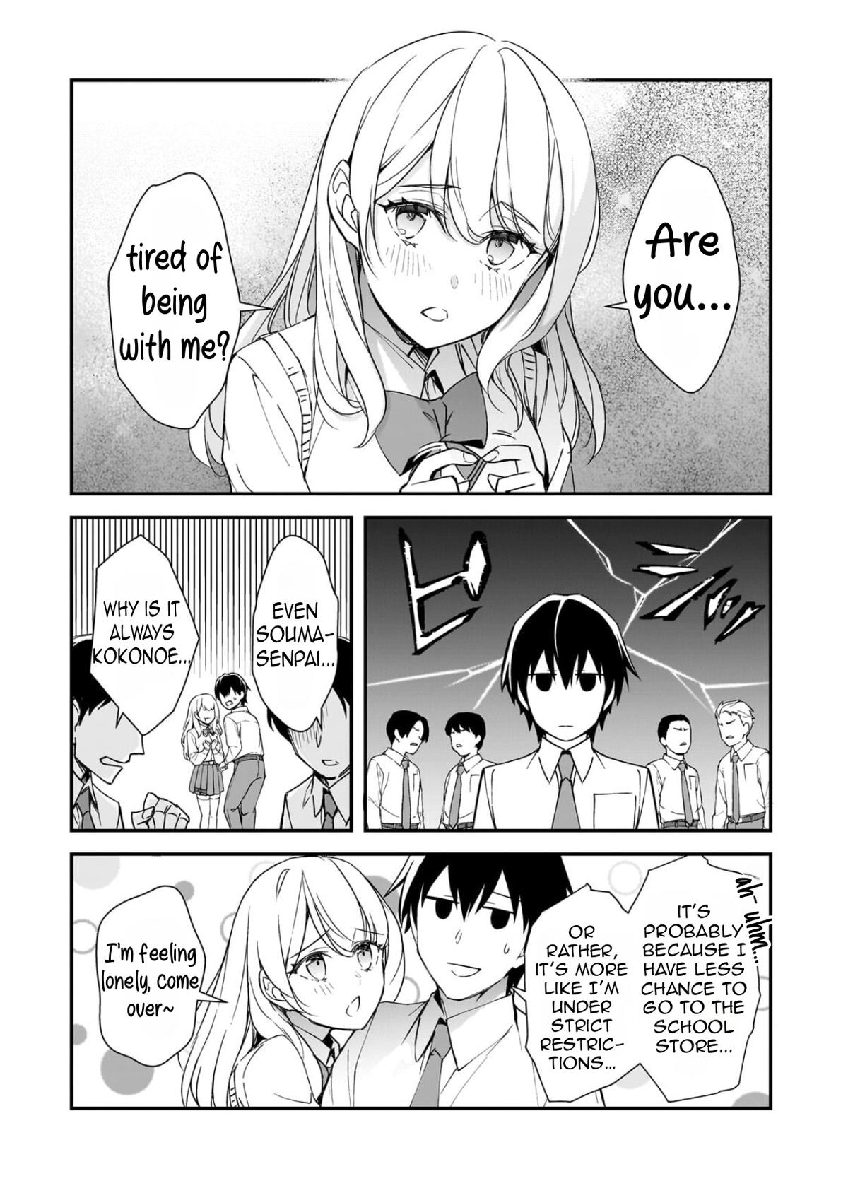 Ore ni Trauma wo Ataeta Joshi-tachi ga Chirachira Mitekuru kedo, Zannen desu ga Teokure desu Chap 30.2 - Next Chap 31.2