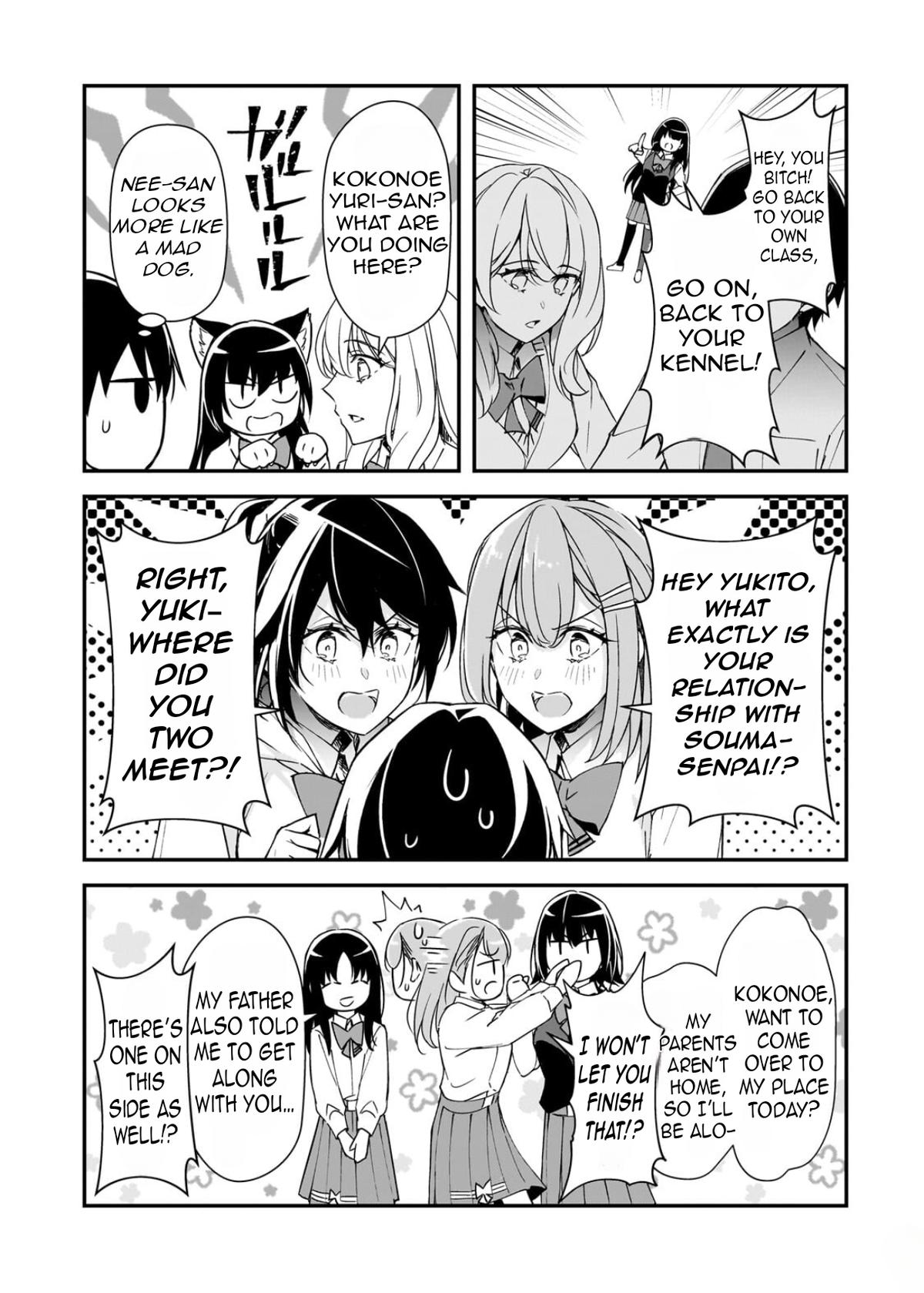 Ore ni Trauma wo Ataeta Joshi-tachi ga Chirachira Mitekuru kedo, Zannen desu ga Teokure desu Chap 30.2 - Next Chap 31.2