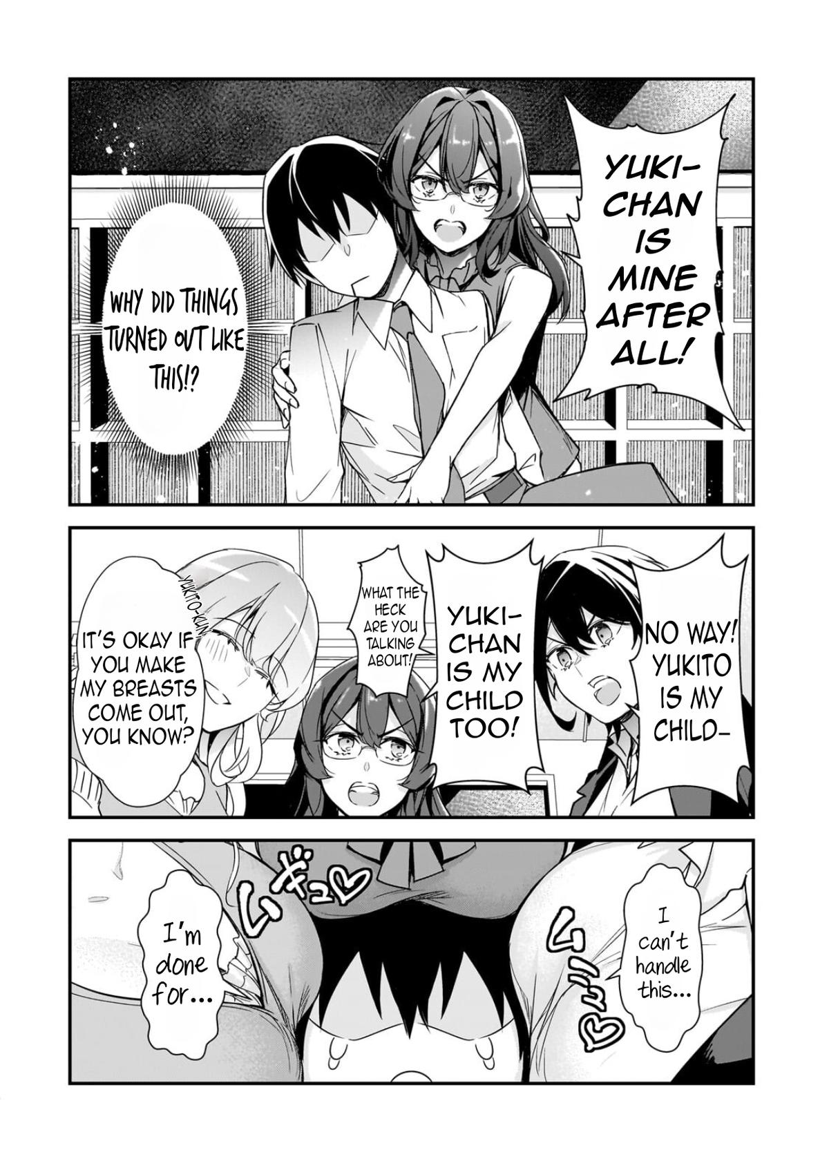 Ore ni Trauma wo Ataeta Joshi-tachi ga Chirachira Mitekuru kedo, Zannen desu ga Teokure desu Chap 30.2 - Next Chap 31.2