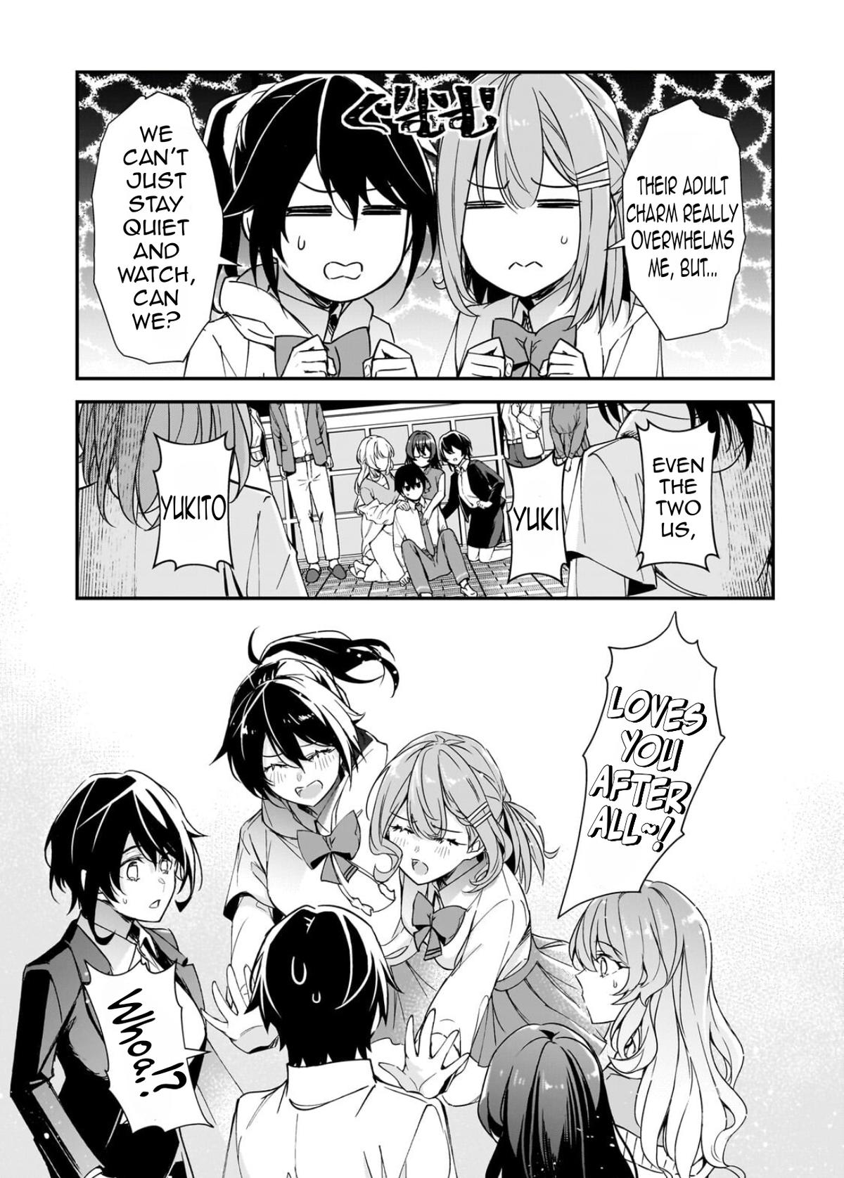 Ore ni Trauma wo Ataeta Joshi-tachi ga Chirachira Mitekuru kedo, Zannen desu ga Teokure desu Chap 30.2 - Next Chap 31.2