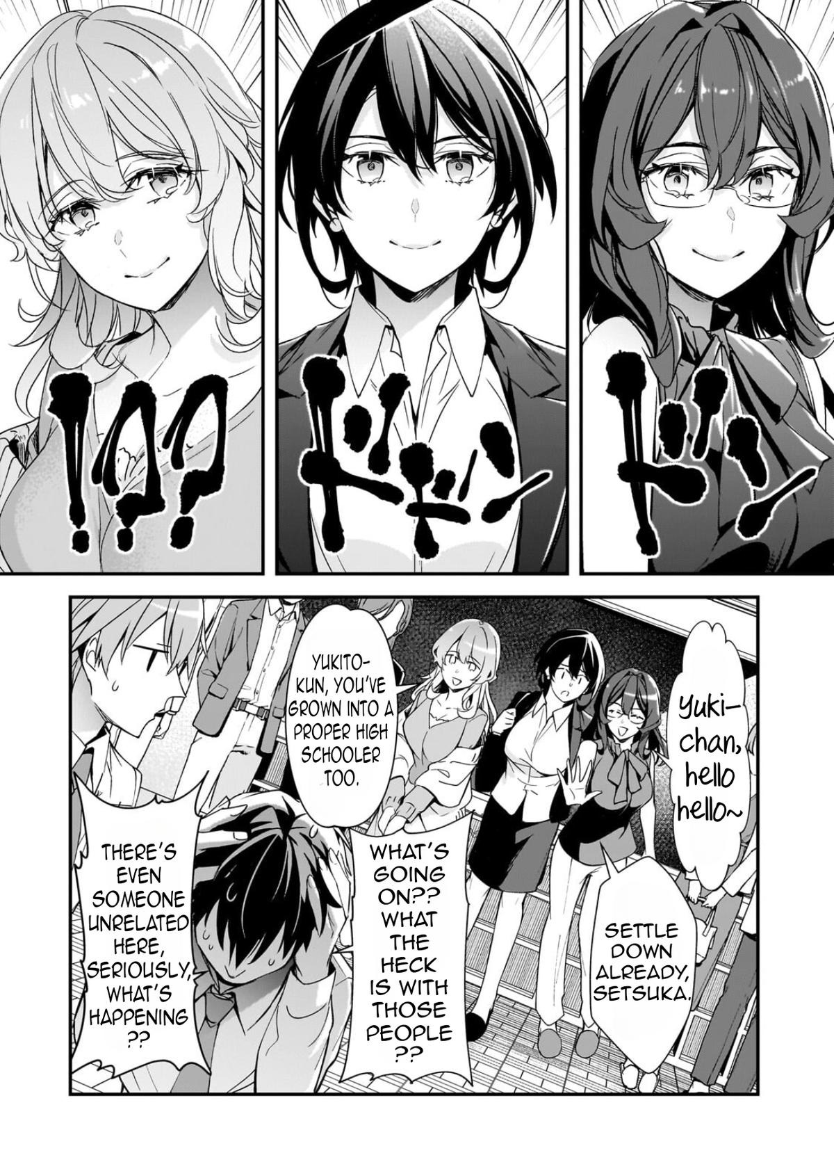 Ore ni Trauma wo Ataeta Joshi-tachi ga Chirachira Mitekuru kedo, Zannen desu ga Teokure desu Chap 30.2 - Next Chap 31.2