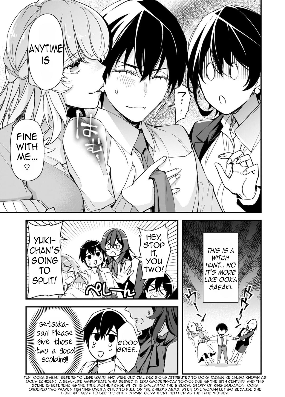 Ore ni Trauma wo Ataeta Joshi-tachi ga Chirachira Mitekuru kedo, Zannen desu ga Teokure desu Chap 30.2 - Next Chap 31.2