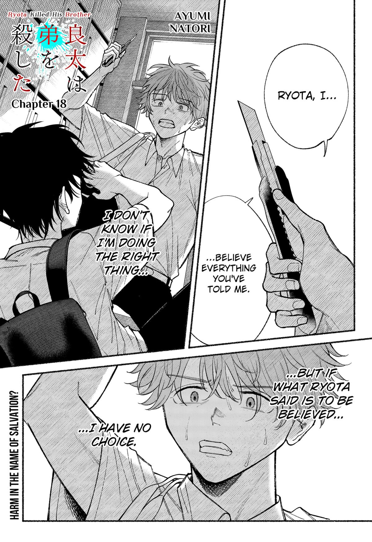 Ryouta wa Otouto wo Koroshita Chap 18 - Next Chap 19