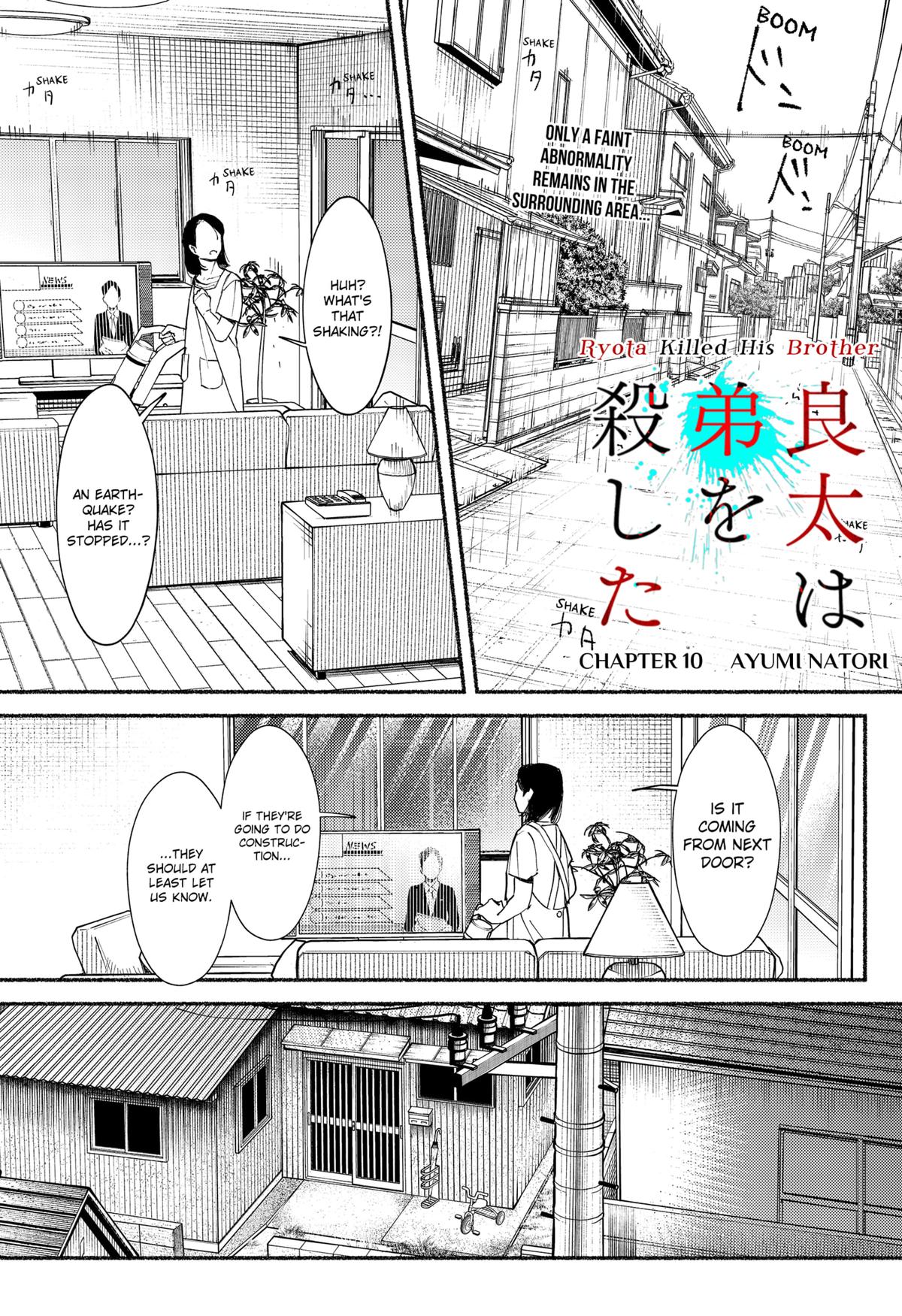Ryouta wa Otouto wo Koroshita Chap 10 - Next Chap 11