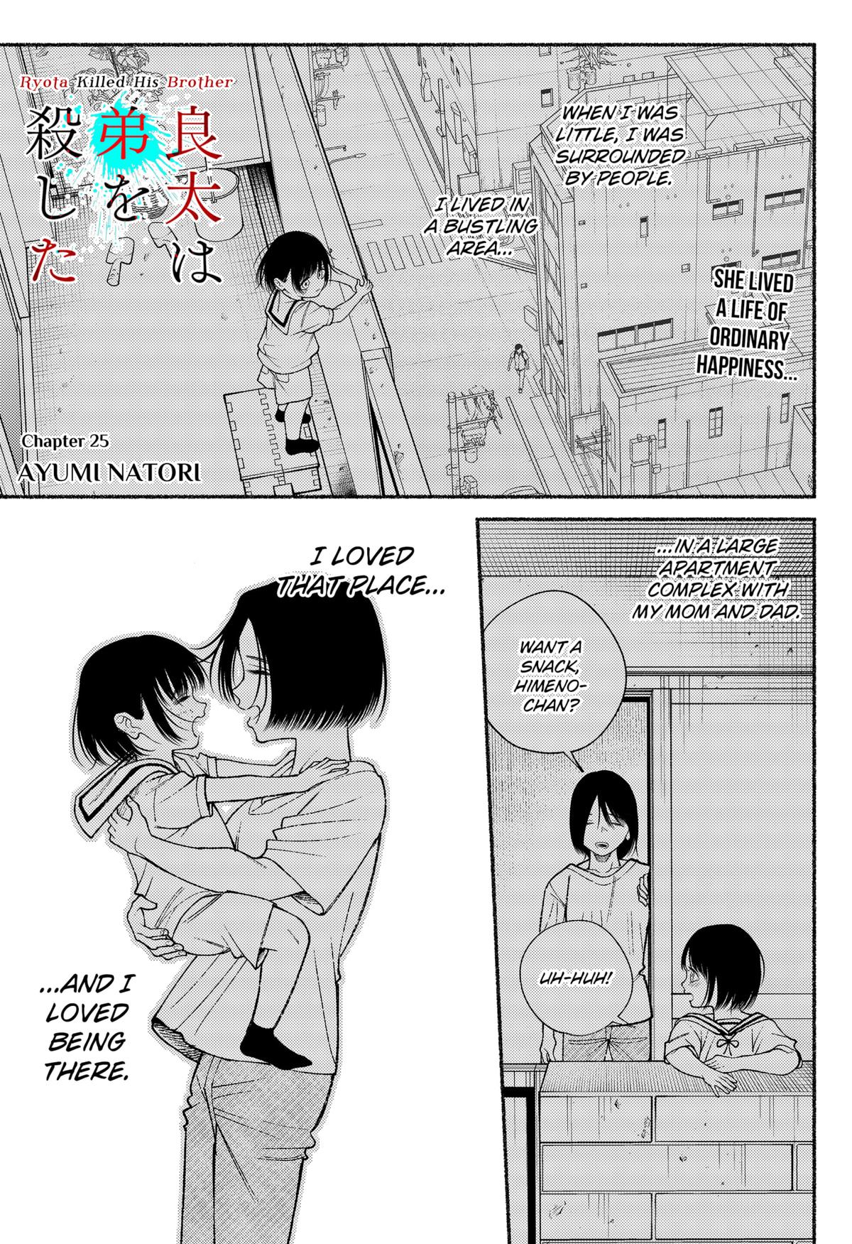 Ryouta wa Otouto wo Koroshita Chap 25 - Next Chap 26
