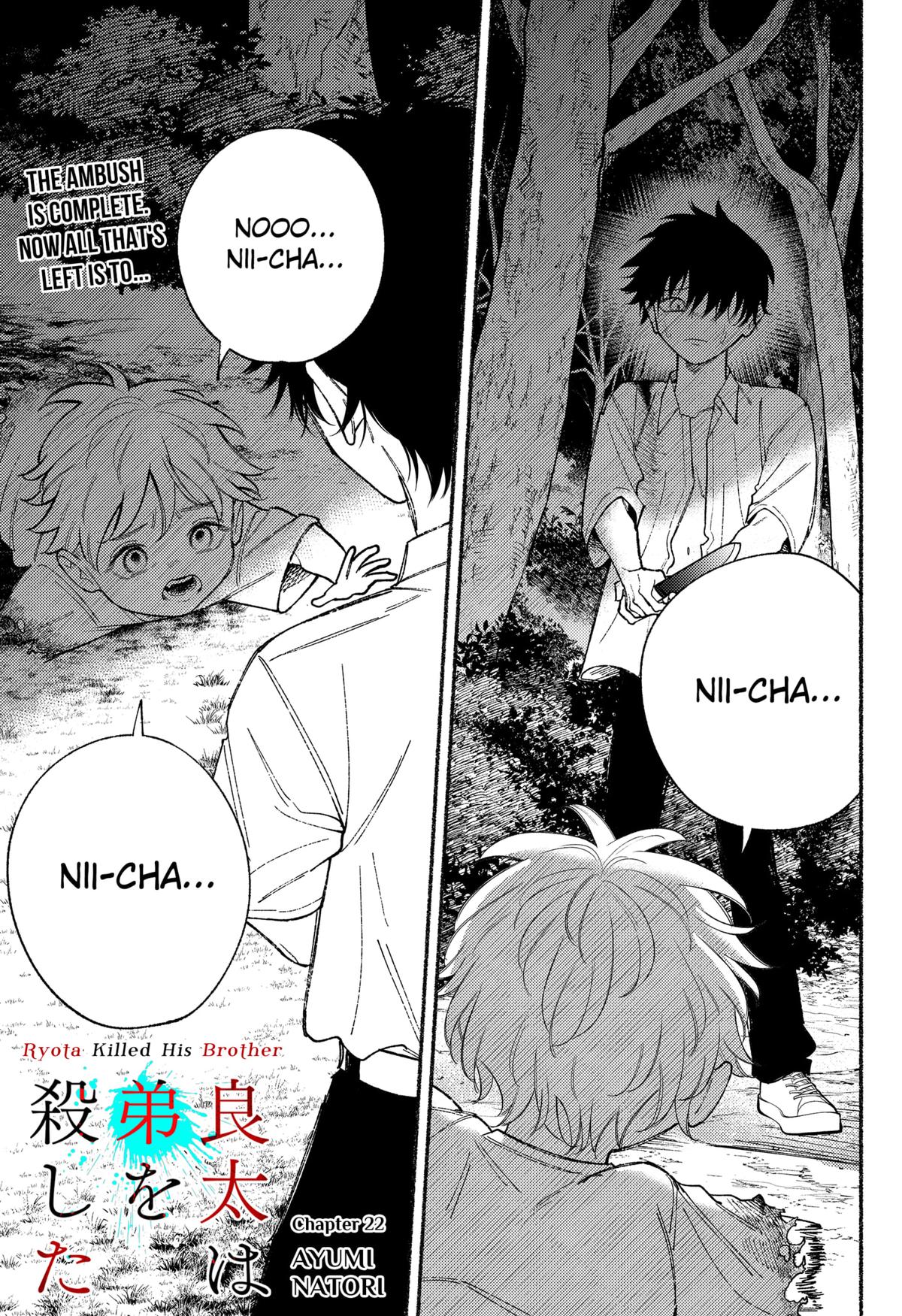 Ryouta wa Otouto wo Koroshita Chap 22 - Next Chap 23