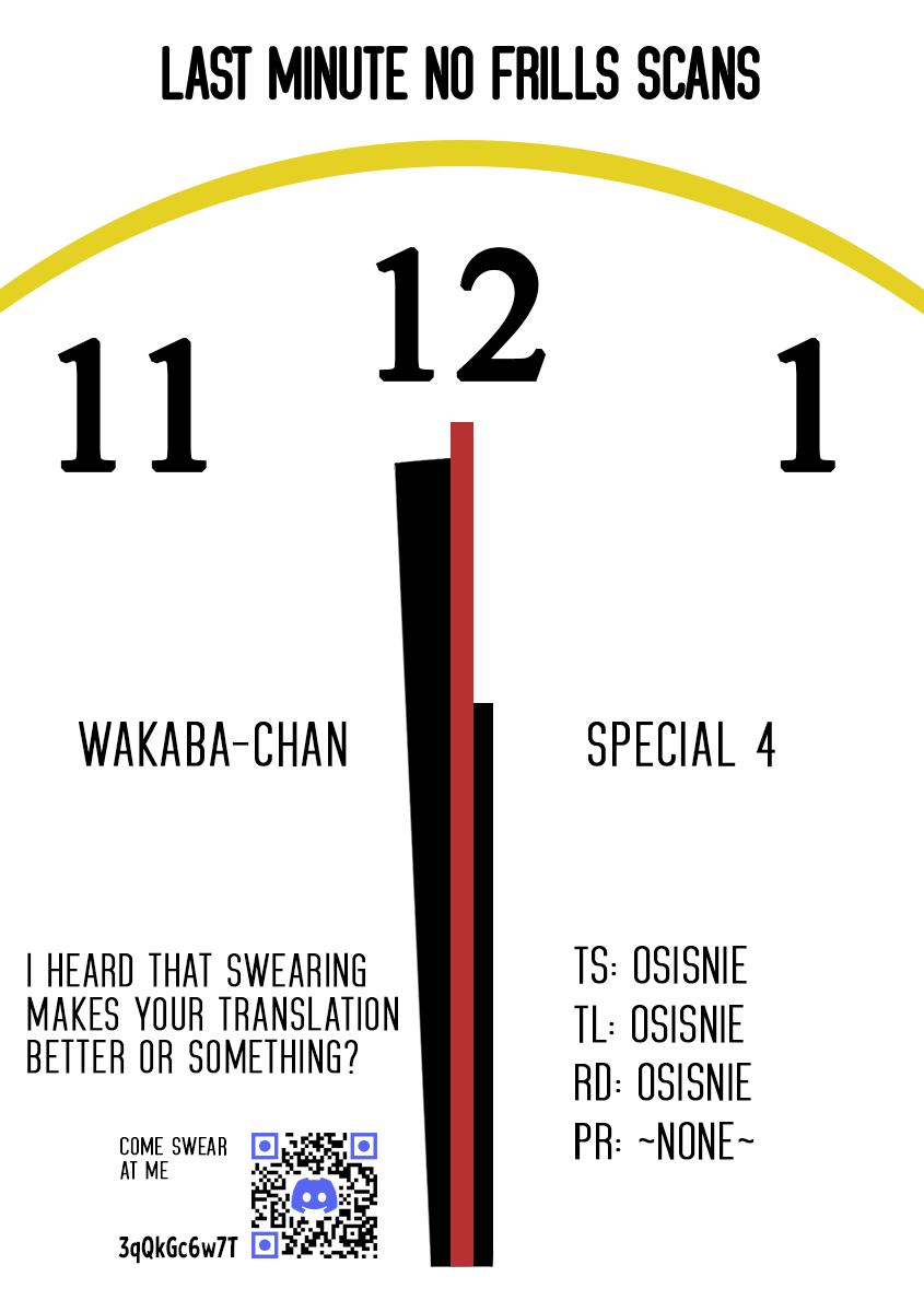 Wakaba-chan wa Wakarasetai! Chap 14.6 - Next Chap 15.6