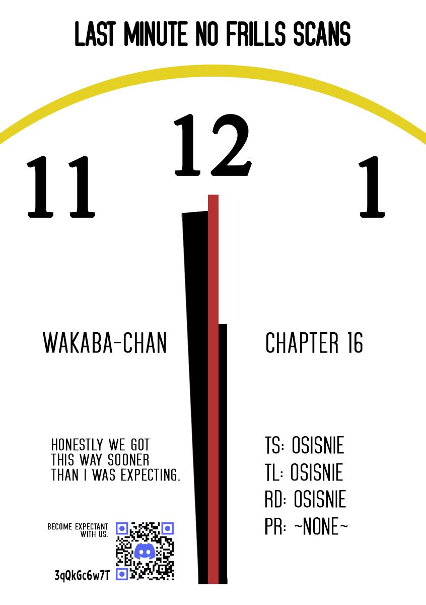 Wakaba-chan wa Wakarasetai! Chap 16 - Next Chap 17