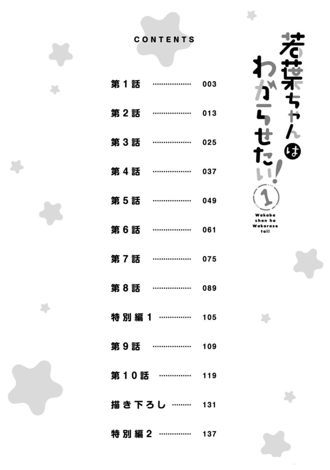 Wakaba-chan wa Wakarasetai! Chap 10.5 - Next Chap 11.5