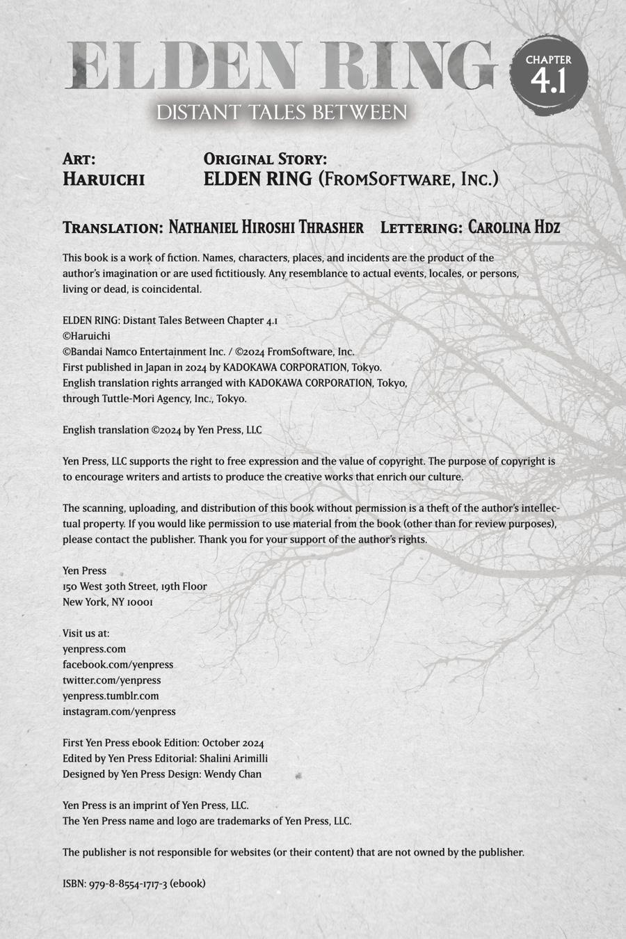 Elden Ring: Tooki Hazama no Monogatari Chap 4.1 - Next Chap 5.1