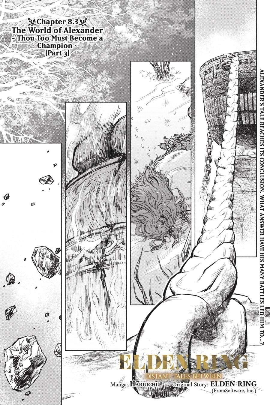 Elden Ring: Tooki Hazama no Monogatari Chap 8.3 - Next Chap 9.3