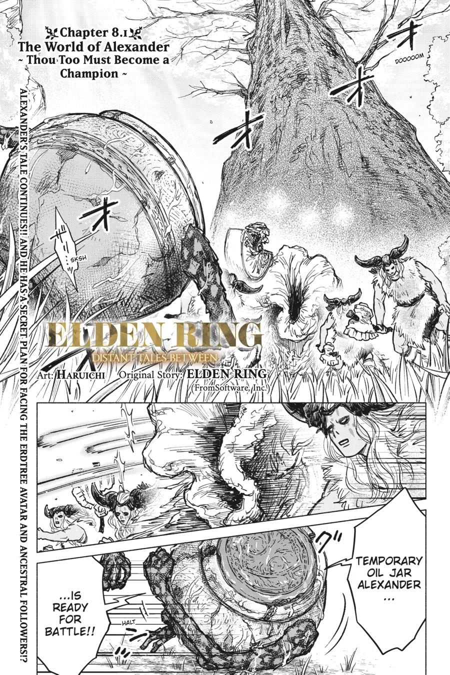 Elden Ring: Tooki Hazama no Monogatari Chap 8.1 - Next Chap 9.1