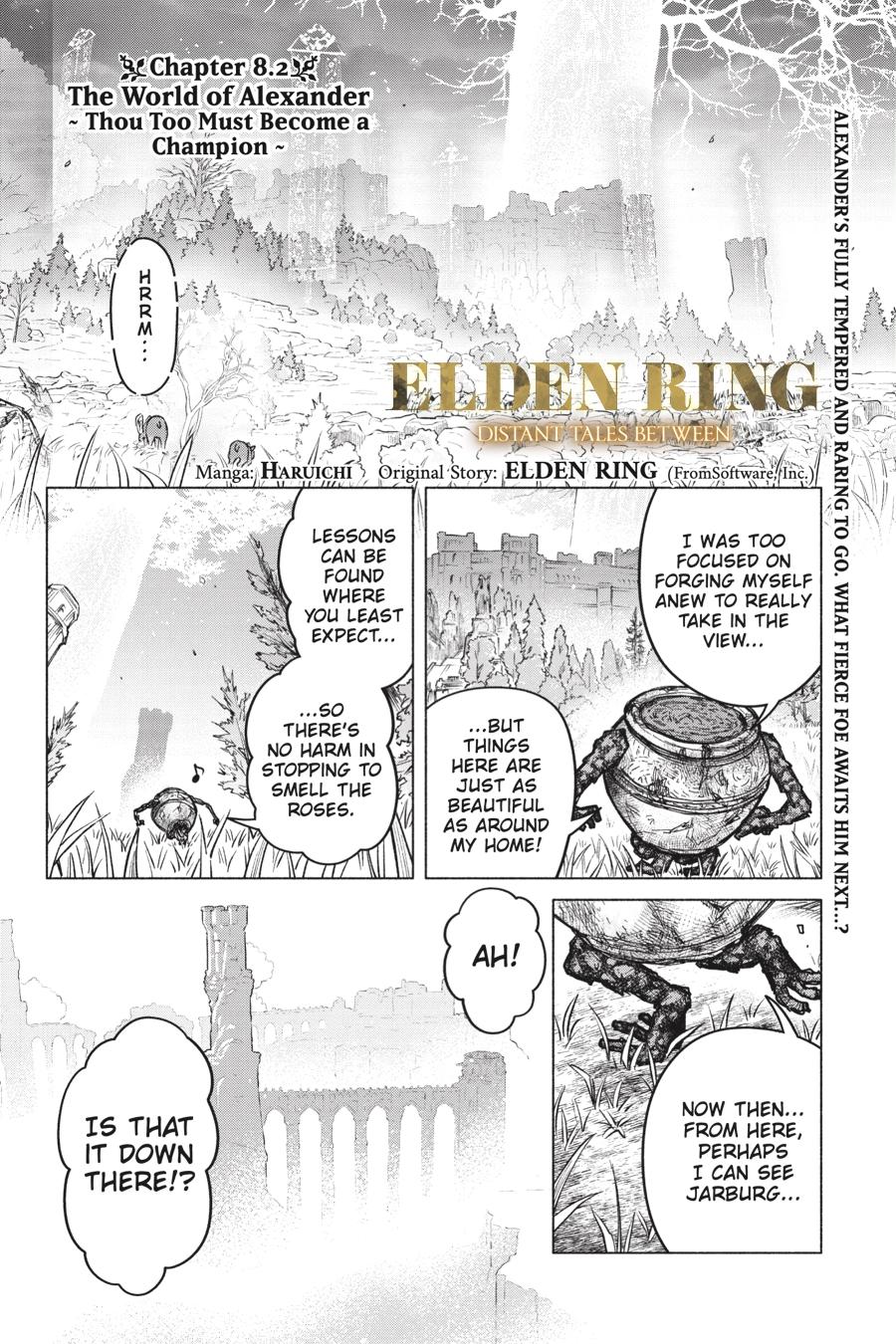 Elden Ring: Tooki Hazama no Monogatari Chap 8.2 - Next Chap 9.2