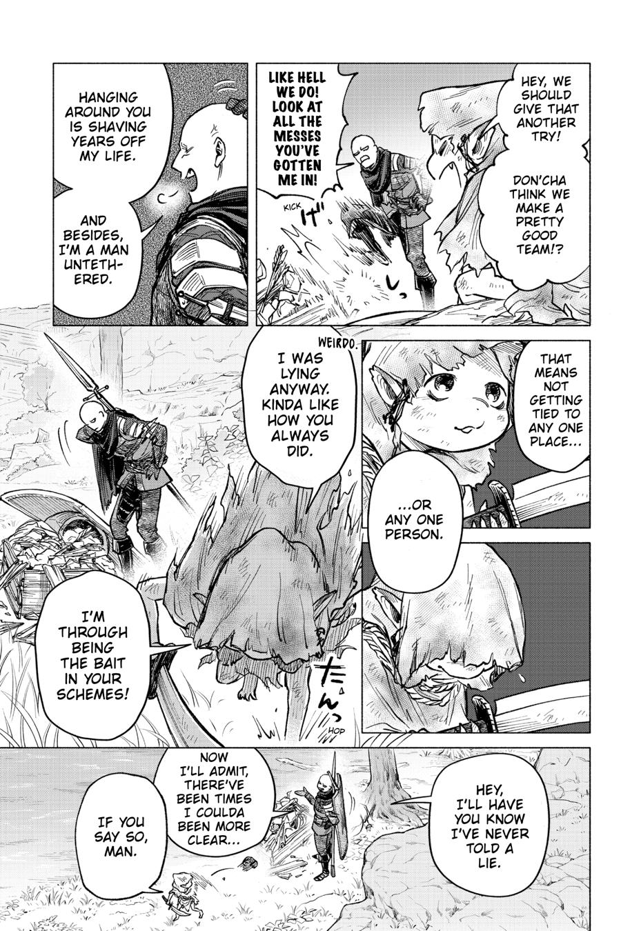 Elden Ring: Tooki Hazama no Monogatari Chap 9.3 - Next Chap 10.3