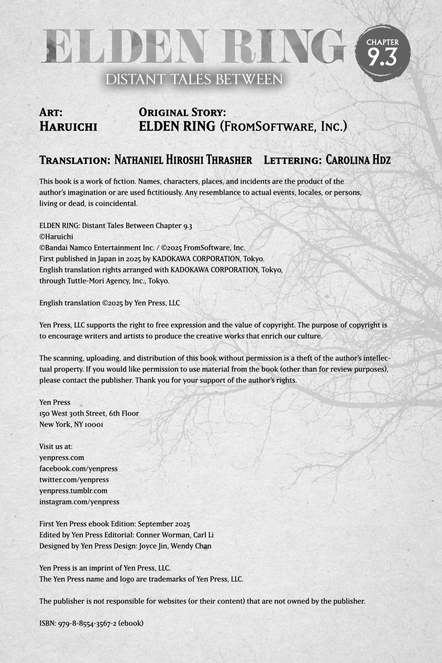 Elden Ring: Tooki Hazama no Monogatari Chap 9.3 - Next Chap 10.3