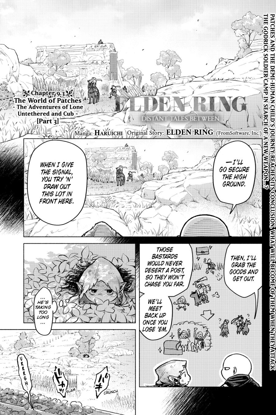 Elden Ring: Tooki Hazama no Monogatari Chap 9.3 - Next Chap 10.3