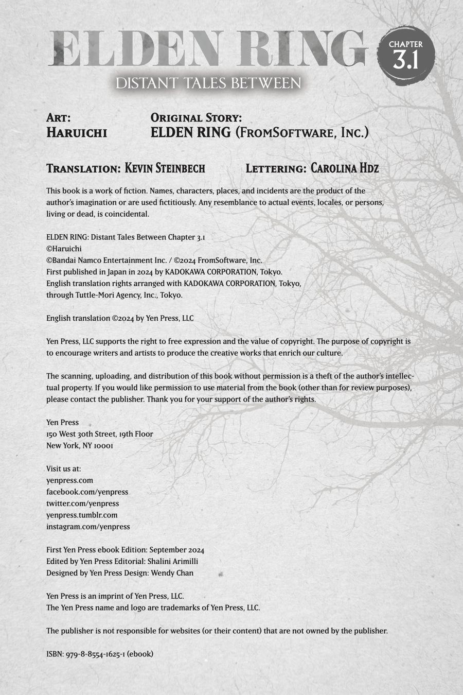 Elden Ring: Tooki Hazama no Monogatari Chap 3.1 - Next Chap 4.1