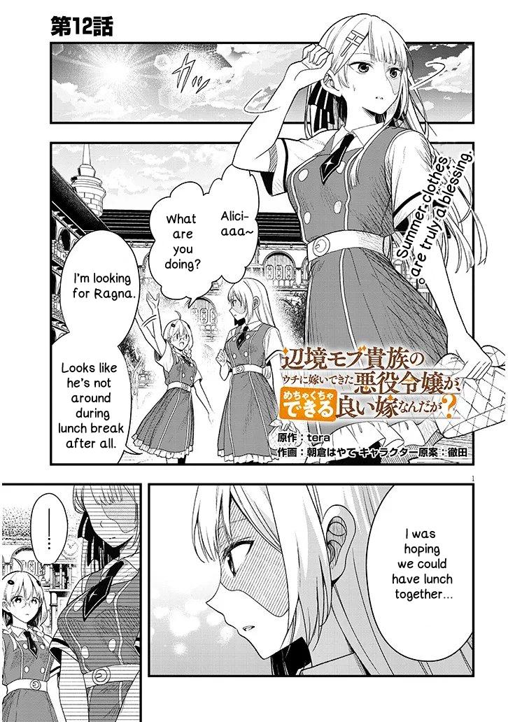 Henkyou Mob Kizoku no Uchi ni Totsuidekita Akuyaku Reijou ga, Mechakucha Dekiru Ii Yome Nanda ga? Chap 12.1 - Next Chap 13.1