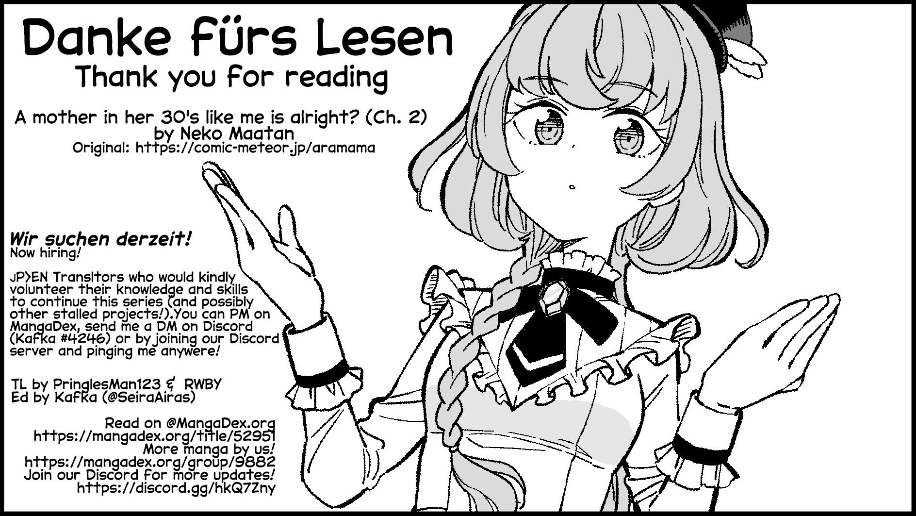 Around 30 Mama no Watashi de Ii no? Chap 2 - Next Chap 3