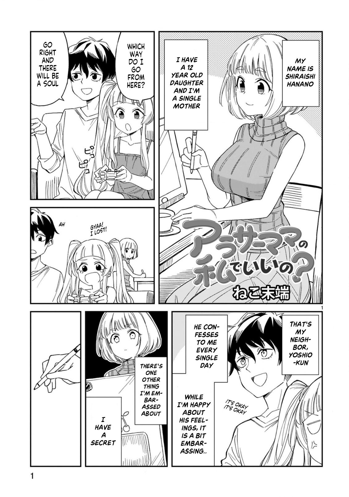 Around 30 Mama no Watashi de Ii no? Chap 3 - Next Chap 4