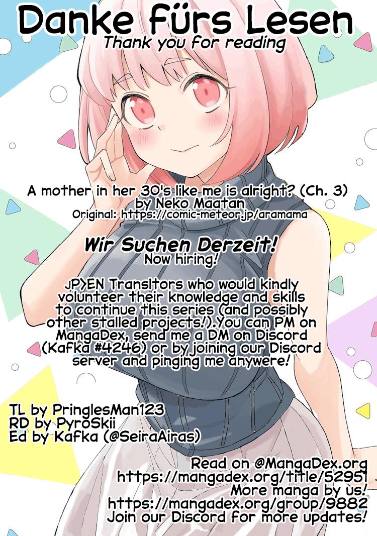 Around 30 Mama no Watashi de Ii no? Chap 3 - Next Chap 4