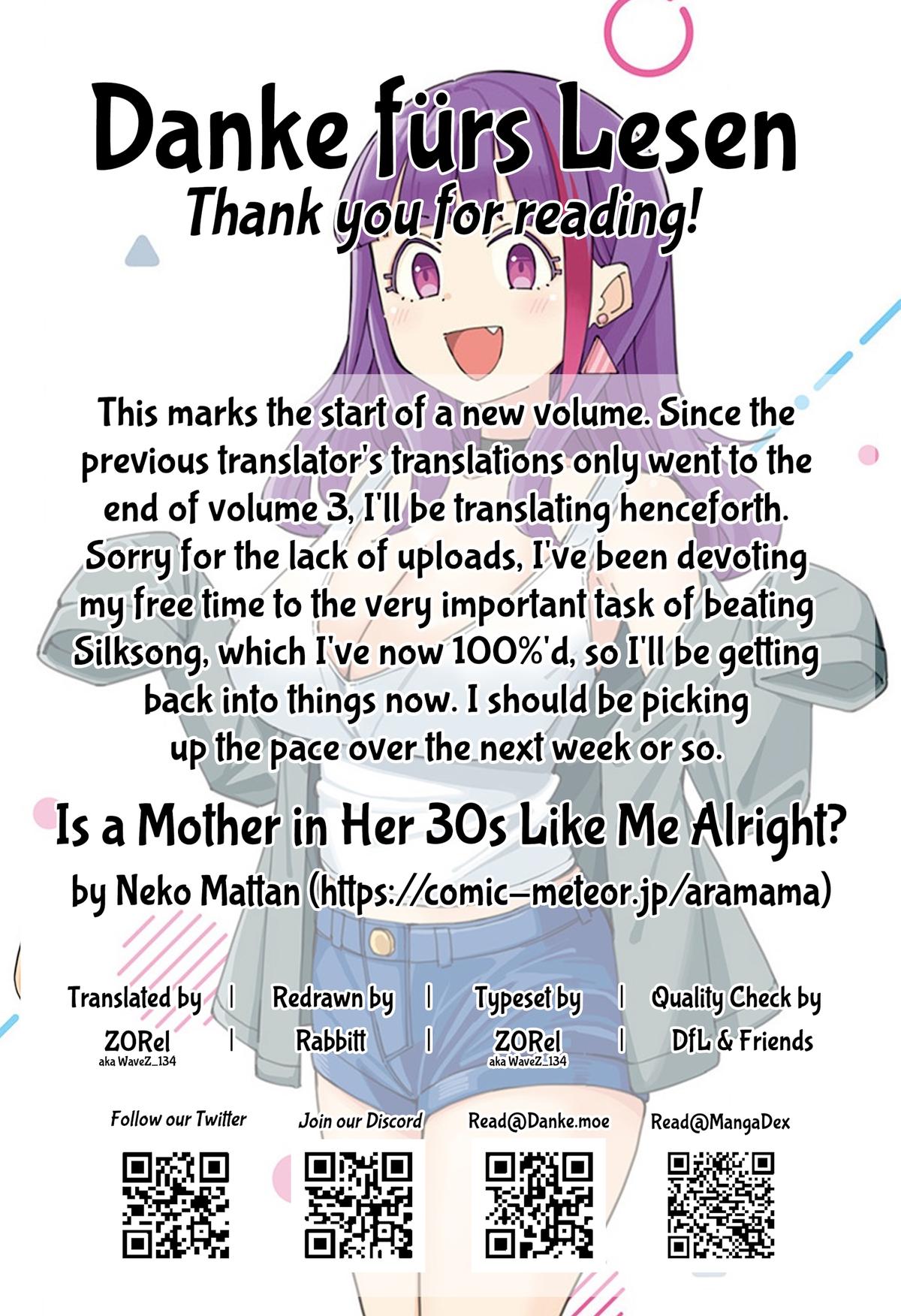 Around 30 Mama no Watashi de Ii no? Chap 35 - Next Chap 36