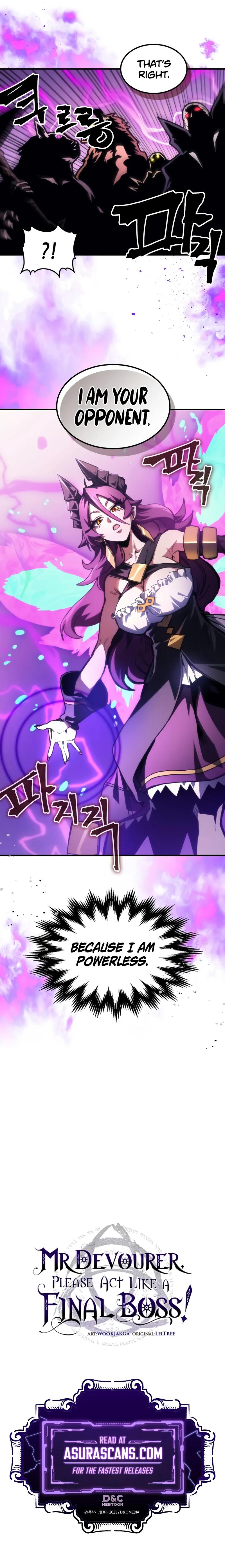 Act Like a Boss Monster, Mr. Swallow! Chap 107 - Next Chap 108