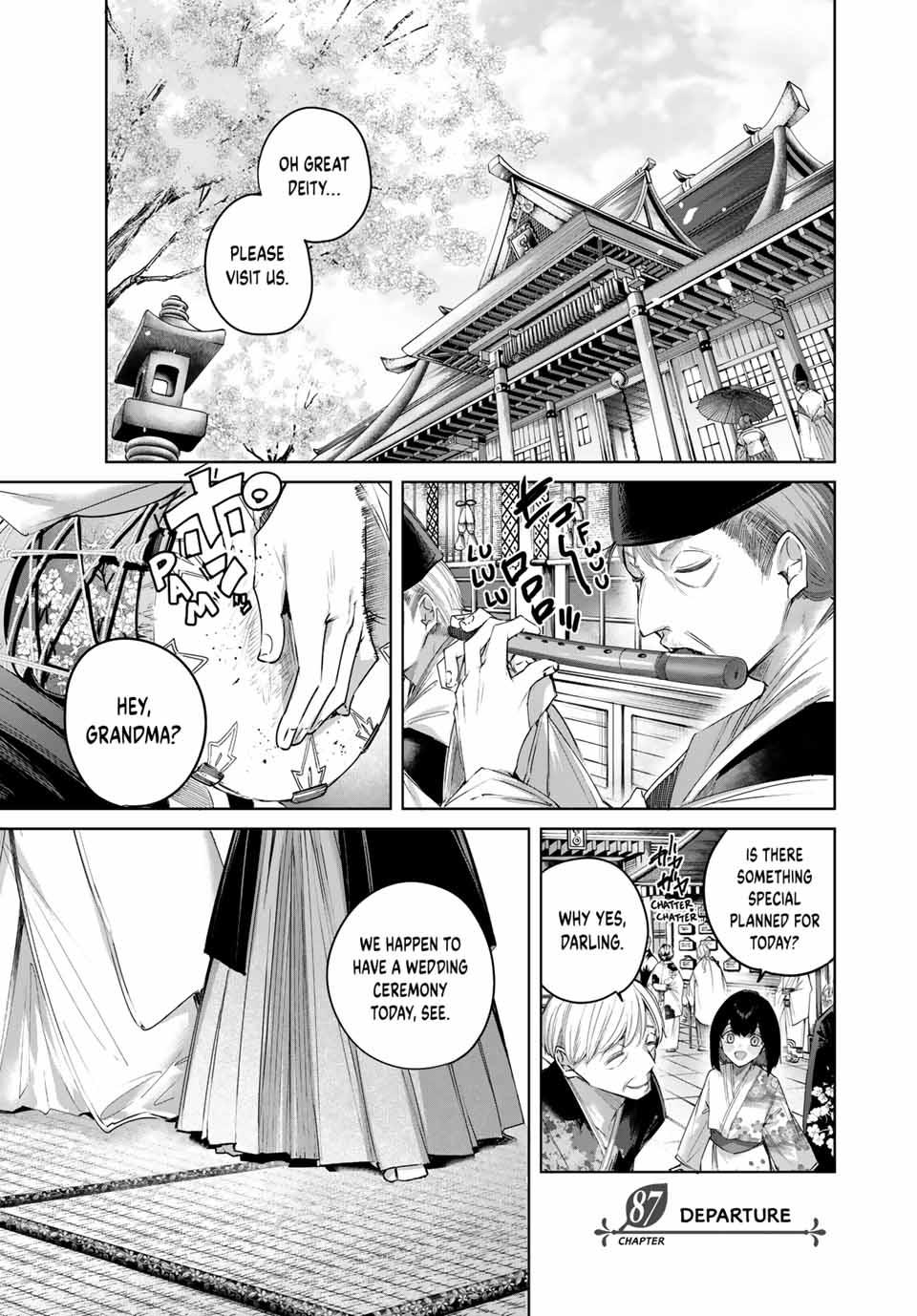 Henkyou no Kusushi, Miyako de S-Rank Boukensha to Naru: Eiyuumura no Shounen ga Cheat-yaku de Mujikaku Musou Chap 87 - Next Chap 88
