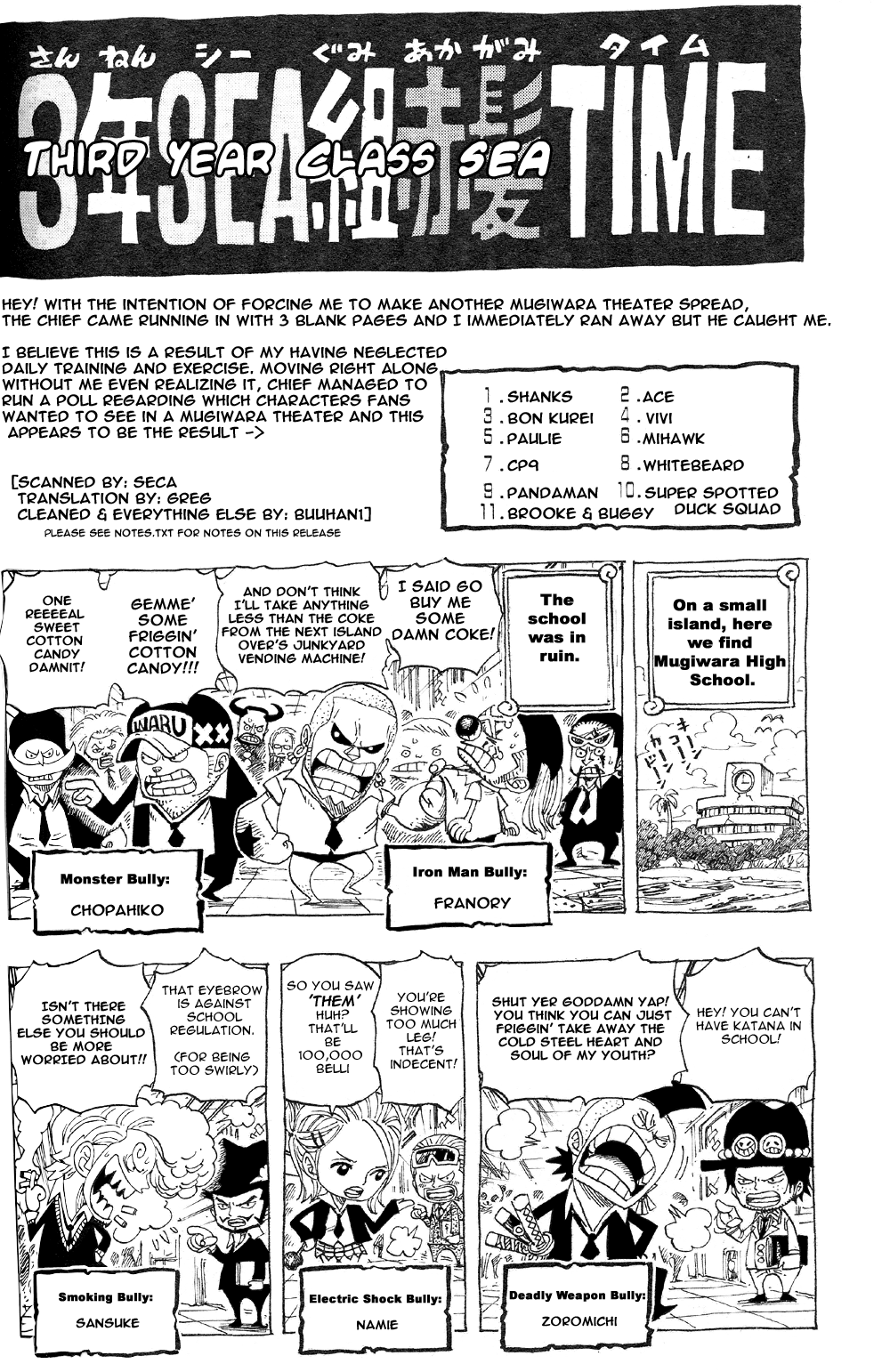 One Piece: Mugiwara Daigekijou Chap 9 - Next Chap 10